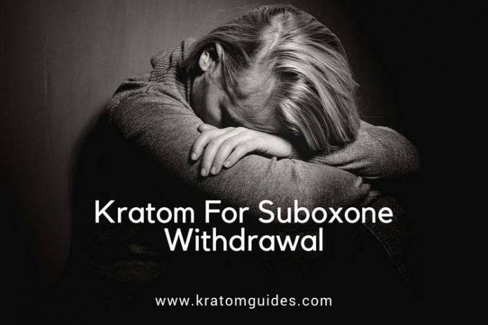 Kratom for Suboxone withdrawal