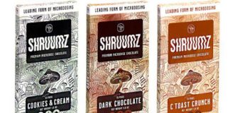 Shruumz Mushroom Chocolate Bar